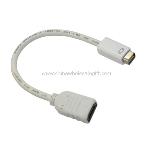 Mini DVI ke HDMI Video Adapter kabel untuk iMac Macbook