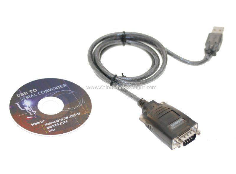 USB untuk kabel Serial RS232 Adapter FTDI Chipset