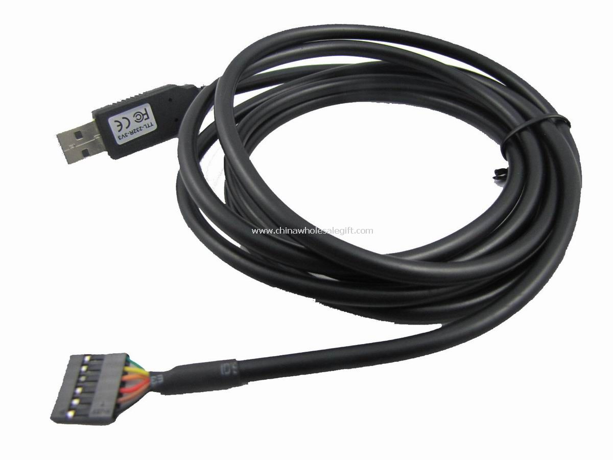 TTL кабелем USB