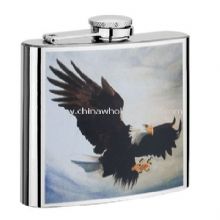 8OZ S / S Hip Flask con serigrafía images