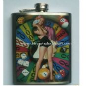Water Transfer 3oz Hip Flask images