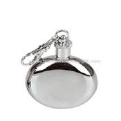 Keychain Round Shape Hip Flask images