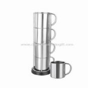 Double wall stainless steel coffee cup images