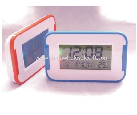 7 warna berubah backlight Clock