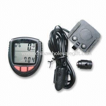 Sepeda Speedometer dengan Clock