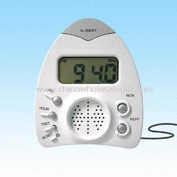 Haute sensibilité radio FM avec affichage numérique Clock Control