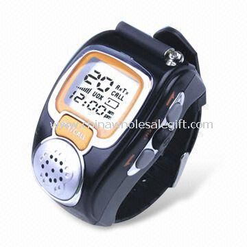 Walkie-talkie in Wristwatch Style with 300 to 500mW Output Power