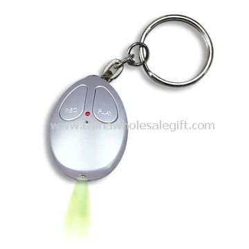 Recording Keychain with Torch