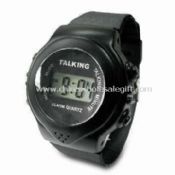 LCD Talking Watch with Hourly Report and Alarm On/Off Function images