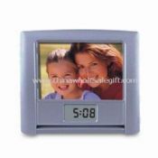 Attractive LCD Talking Clock Frame with Real Time and Chime Report images