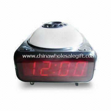 Novelty LED Clock with Mosquito Liquid Heater and Alarm Function