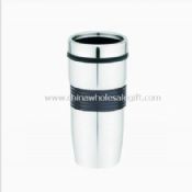 Outside Stainless steel Travel Mug with Rubber images