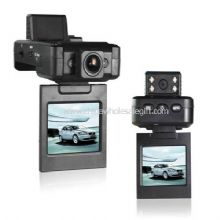 Dual camera Seamless loop recording Car DVR images