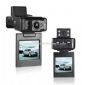 Dual camera Seamless loop recording Car DVR small picture