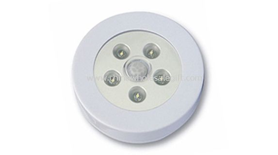 5 led-motion sensor lys