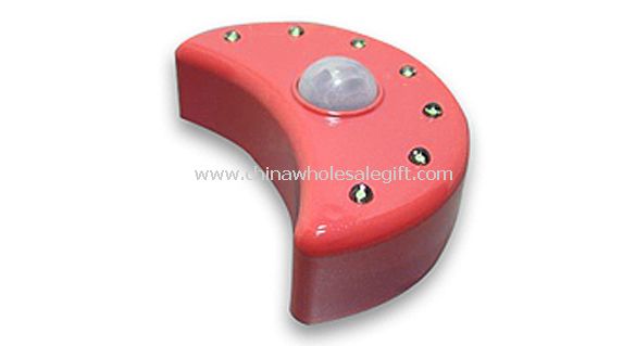 bulan berbentuk 7 LED motion sensor cahaya