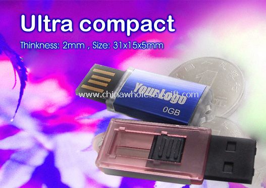 mini-empurrar memória flash USB