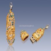 Metal jewelry usb disk images
