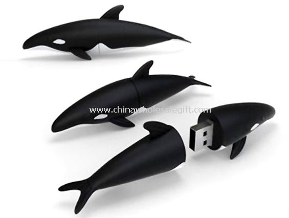 Delfin kształt dysku usb