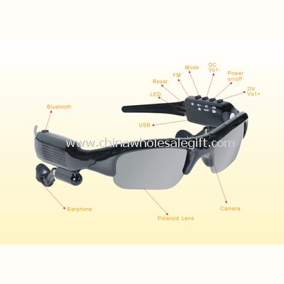 DVR Mp3 FM Bluetooth solbriller