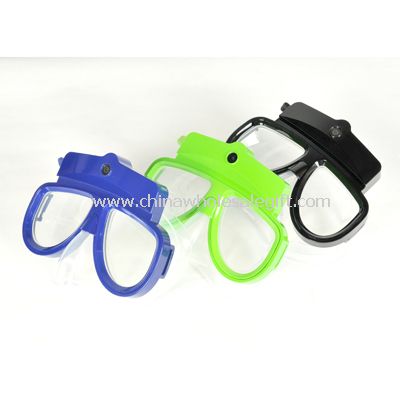 Scuba Diving Mask HD Camcorder and Snorkel