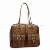 Sac ordinateur en cuir de vachette images