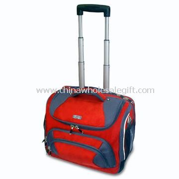 Rolling and Trolley Computer Bag with Retractable Handle