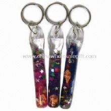 Liquid Stick Keychains Made of Plastic images