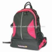 Backpack komputer kompak dengan dua kantong samping Mesh images