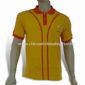 Mens Short-sleeved Polo Shirt Made of 100% Mesh Cotton small picture