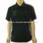 Mens Short-sleeved Polo Shirt with Cotton Knit Pique small picture