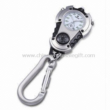 Keychain Watch hergestellt aus Aluminium-Gehäuse und Band Material