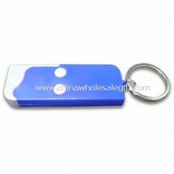 Porte-clés multifonctions avec projecteur LED et LED Keychain