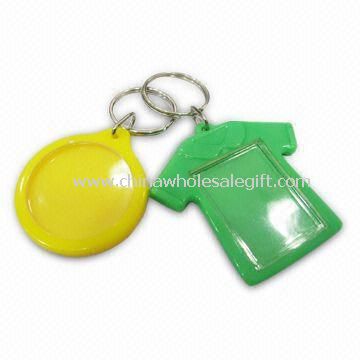 Simple Design Photo Frame Keychains Made of Acrylic