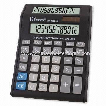 Dual Power Office Calculator Suitable for Promotional Purposes
