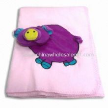 Soft Baby Blanket with Embroidery Made of 100% Polyester images