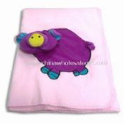 Soft Baby Blanket with Embroidery Made of 100% Polyester images