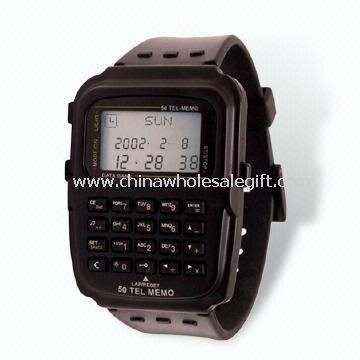 Kalkulator LCD zegarek z funkcją alarmu