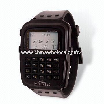 Montre calculatrice LCD avec fonction alarme