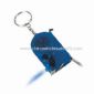 Multifunction Keychain Composed of Screwdriver Tape Measure and LED Torch small picture