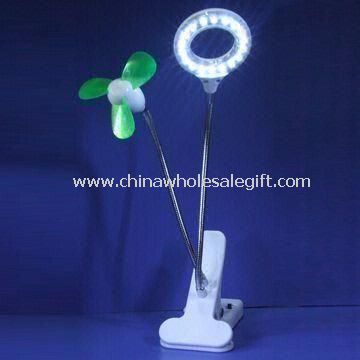 USB Clip LED Light with Fan