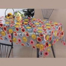 Tablecloth Made of Transparent PVC for Home Decorations images