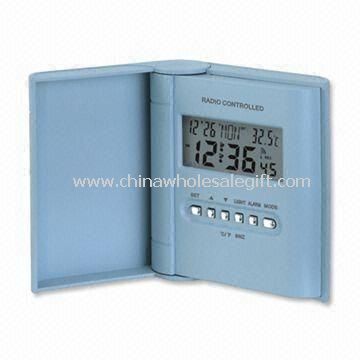 Portable Multi-band Radio Controlled Clock with Calendar