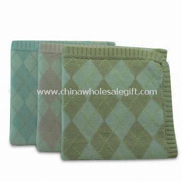 100% Cotton Woven Baby Blankets