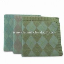 100% Cotton Woven Baby Blankets images