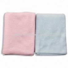 Baby Blankets Available in Solid Color with Embossed Design images