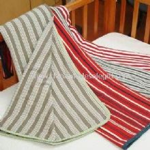 Garn-farvet Baby tæppe fremstillet af 100% bomuld images