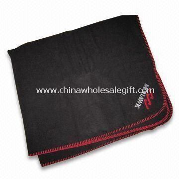 Fleece Blanket with Embossed Pattern