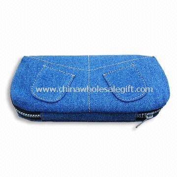 Håndholdt spillekonsol taske lavet af Jeans klud