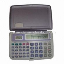 56 Functions Scientific Calculator with Rotatable Plastic Cover images
